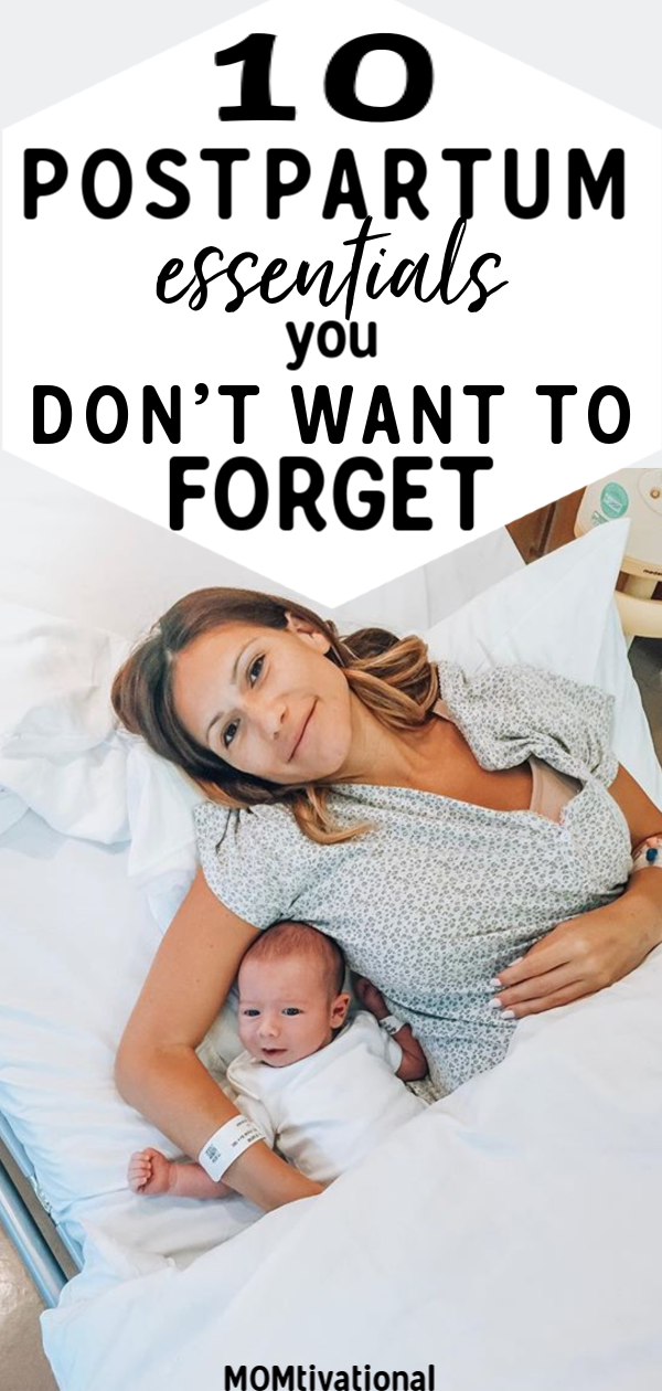 10 Postpartum Essentials You Cant Forget Updated Momtivational