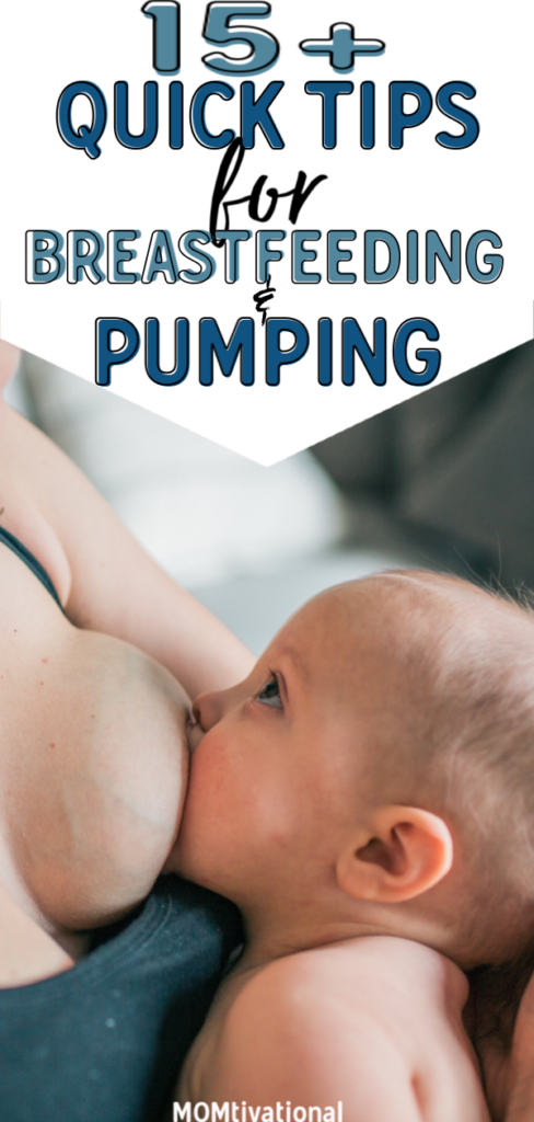 If you’re struggling to breastfeed, these are some QUICK and EFFECTIVE tips for breastfeeding and pumping. Finding the best breast pump is also a GAME CHANGER when it comes to learning the ins and out of breastfeeding you’re newborn. #baby #newborn #breastfeeding #pumping