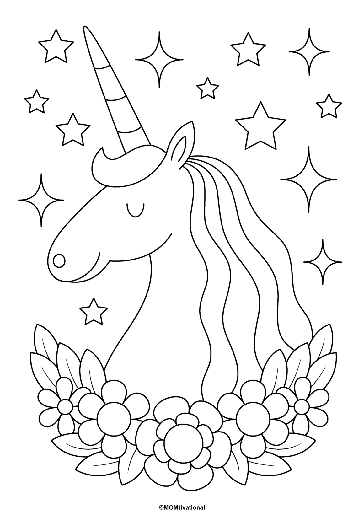 Colouring Page Of Unicorn Colouring Page Of Unicorn