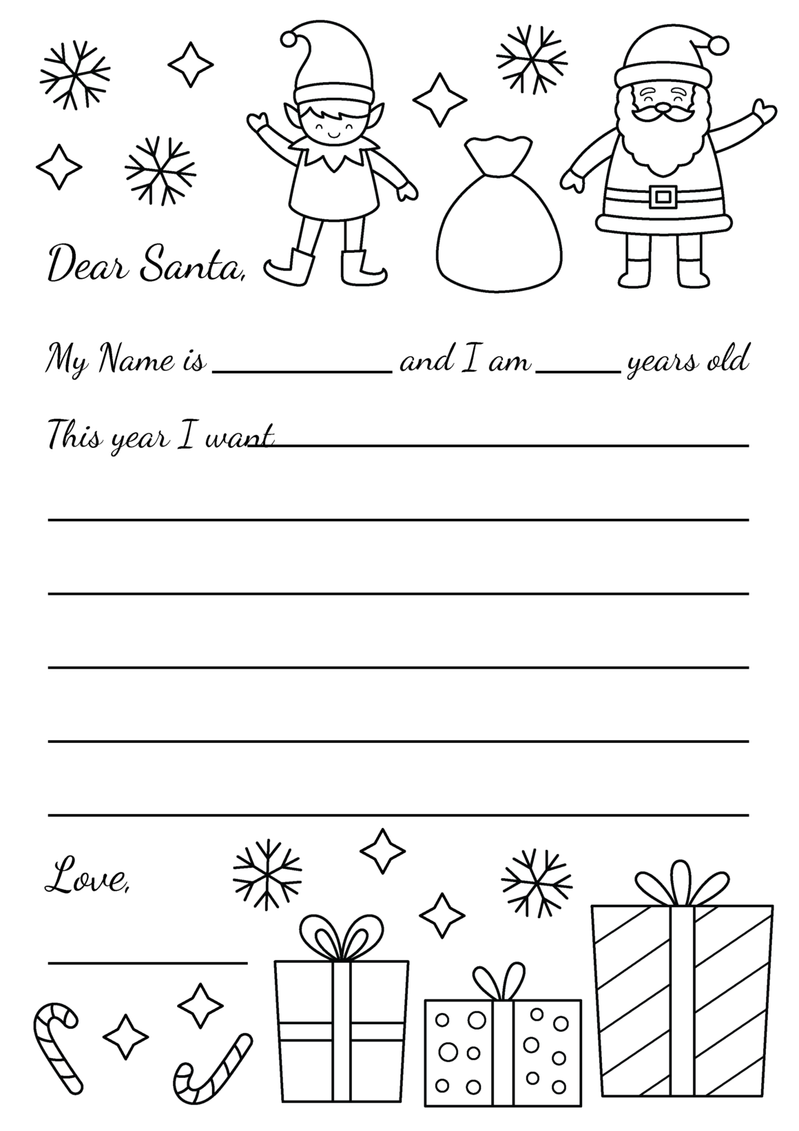 FREE Christmas Wish List Printable Perfect For The Holidays MOMtivational