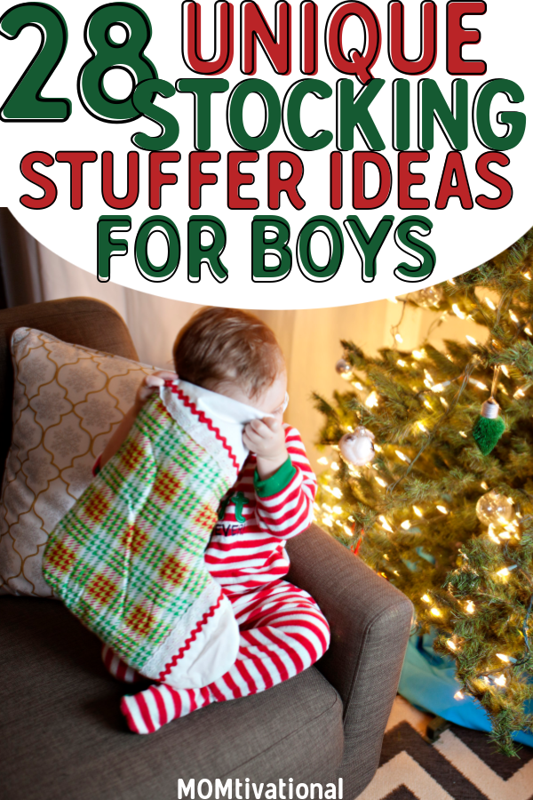 Looking for the best Christmas gift ideas for kids? These unique and fun stocking stuffer ideas for boys are sure to be a hit this holiday season! Whether its for your son or you’re looking for the best Christmas gifts for nieces and nephews, they will love these Christmas presents #stockingstuffers #stockingstufferideas #christmasgiftideas