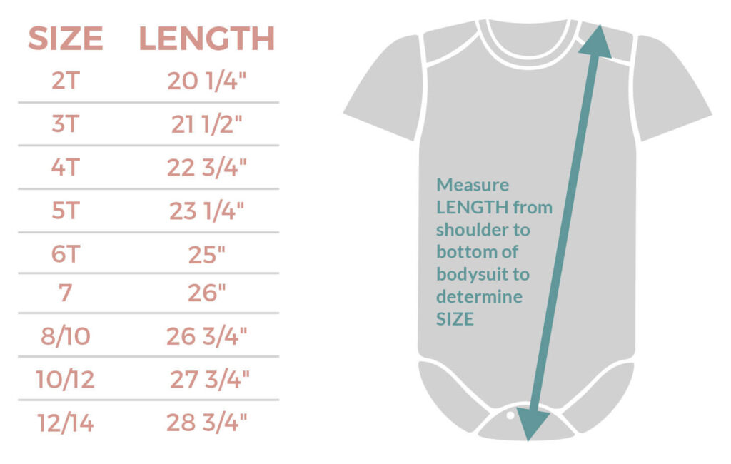 Baby size chart