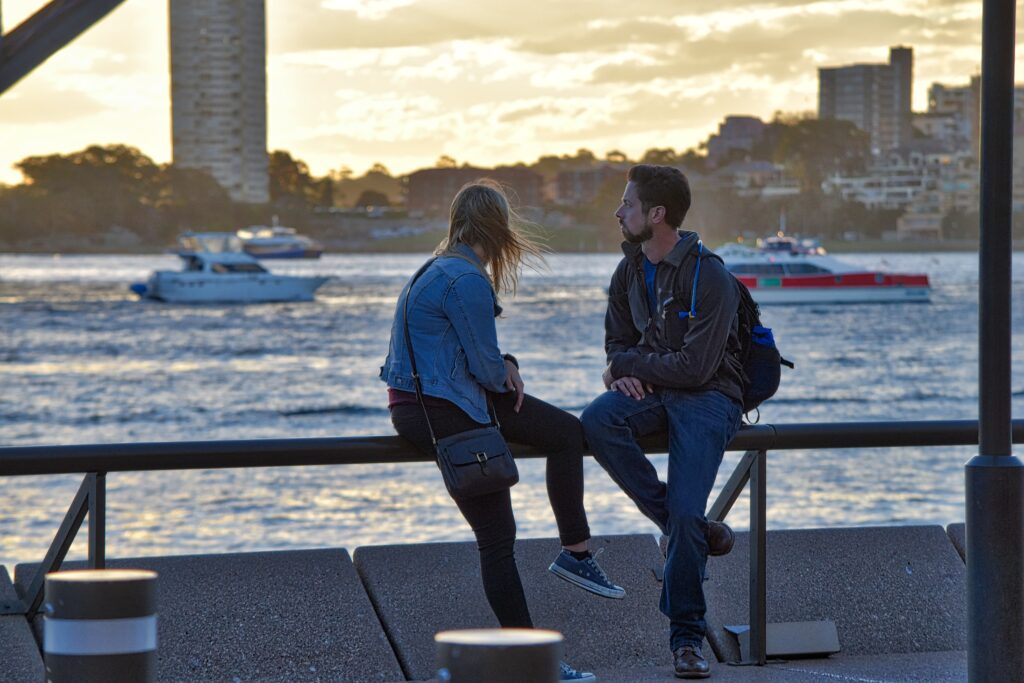 nominated-couple-sunset-bridge-sydney-love-breaking-up-enjoying-the-sunset-or-on-vacation-st-golden - Stop Chasing Him And Begging Him To Stay