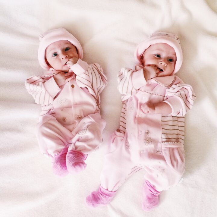 two babies