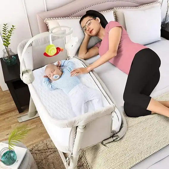 Baby Bassinets – Adjustable and Easy to Assemble Bassinet For Safe Co-Sleeping