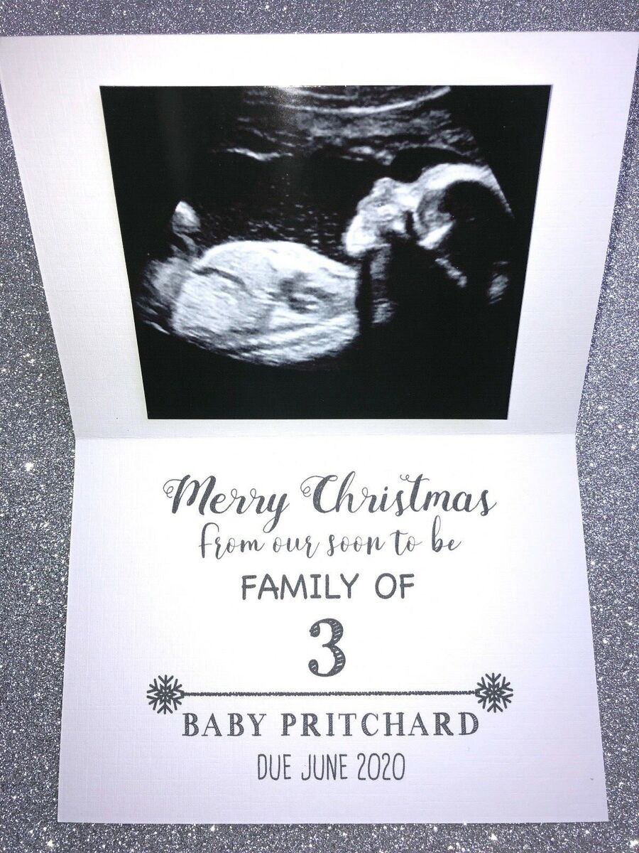 33+ Adorable Baby Christmas Announcement Ideas to Melt Hearts — free download