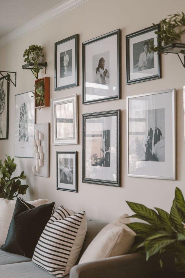 42+ Stunning Photo Wall Ideas to Showcase Your Favorite Memories